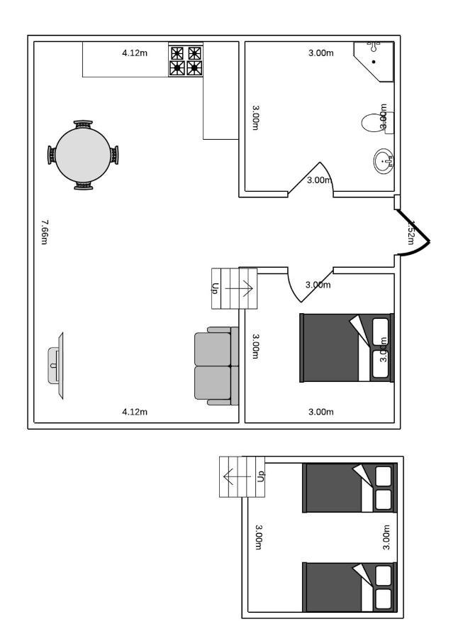 Leilighet Family Friendly Flat With 2 Bedrooms In Peaceful Area